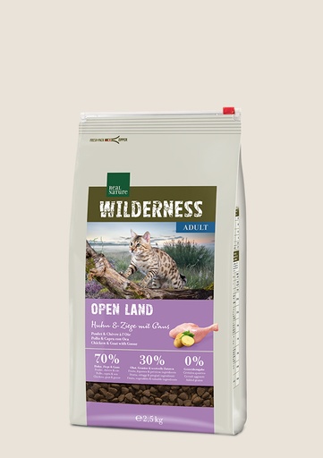  REAL NATURE WILDERNESS OPEN LAND ADULT Poulet avec chèvre et oie 2.5kg
