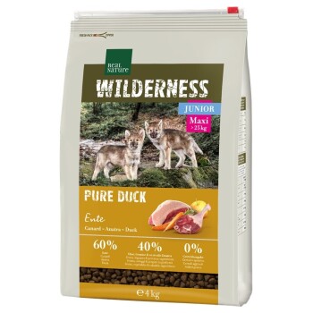 REAL NATURE WILDERNESS PURE DUCK JUNIOR MAXI Canard 12kg